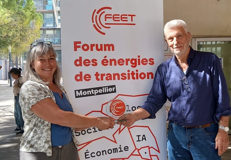 Sarah Olley et Hervé Delerue à Montpellier le 21 mai 2026 : prix du jury pour le projet Éco'Loop